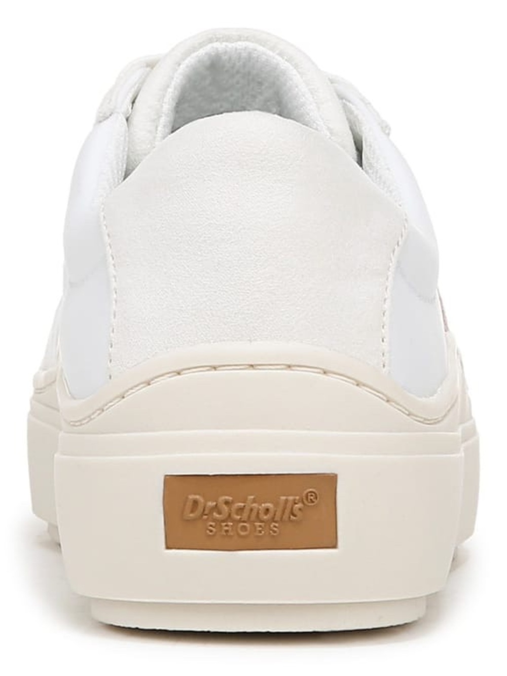 Dr. Scholl’s TIME OFF WIN Creamy White/Pink Suede Canvas Sneakers Size 11 - Picture 7 of 12